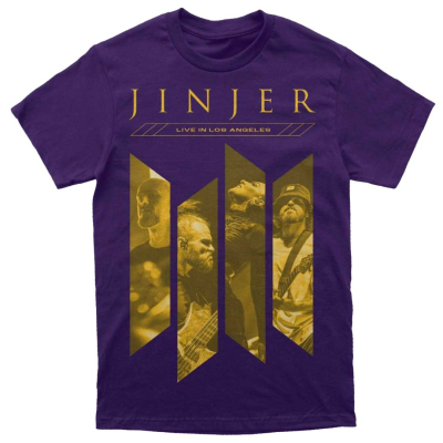 Live in Los Angeles purple T-Shirt