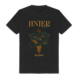 Green Serpent Black - T- Shirt