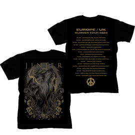 Jinjer Wolflower Gold Summer Tour Shirt